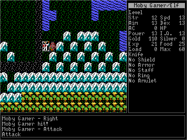 The Rescue of Lorri in Lorrinitron (DOS) screenshot: Luring my opponent out