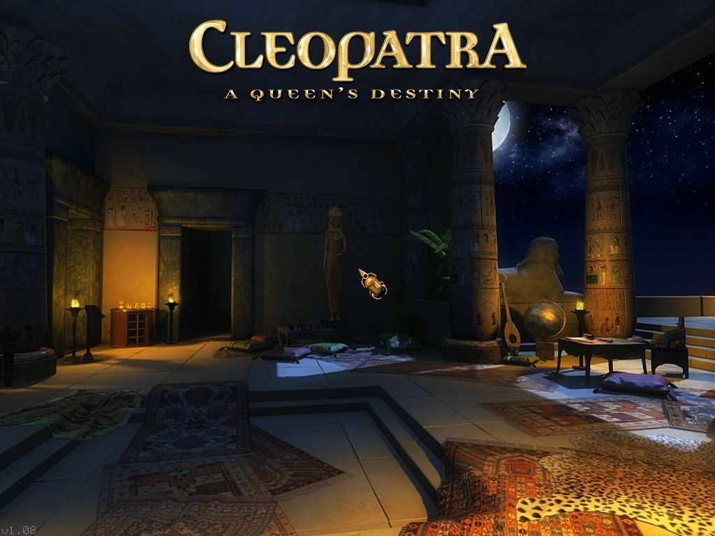 Cleopatra: Riddle of the Tomb (Windows) screenshot: Intro Screen
