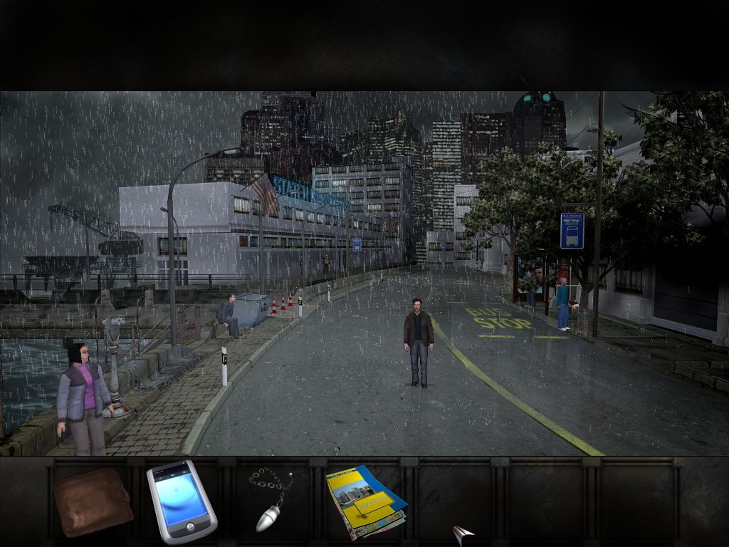 Overclocked: A History of Violence (Windows) screenshot: Chapter 1: the harbor