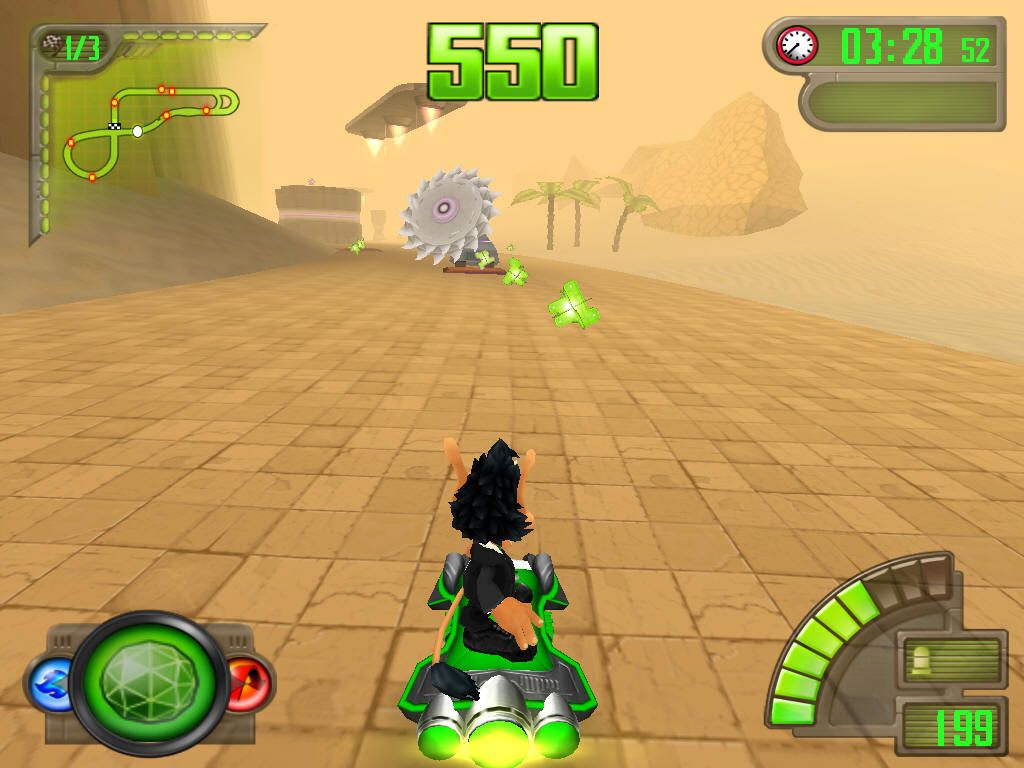 Agent Hugo: RoboRumble (Windows) screenshot: Watch for that arm!