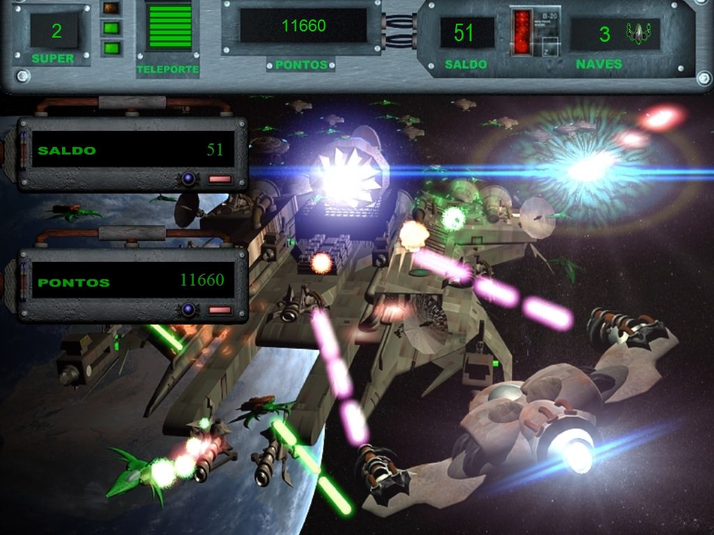 Space Shooter: Alpha Impact (Windows) screenshot: Bonus screen.
