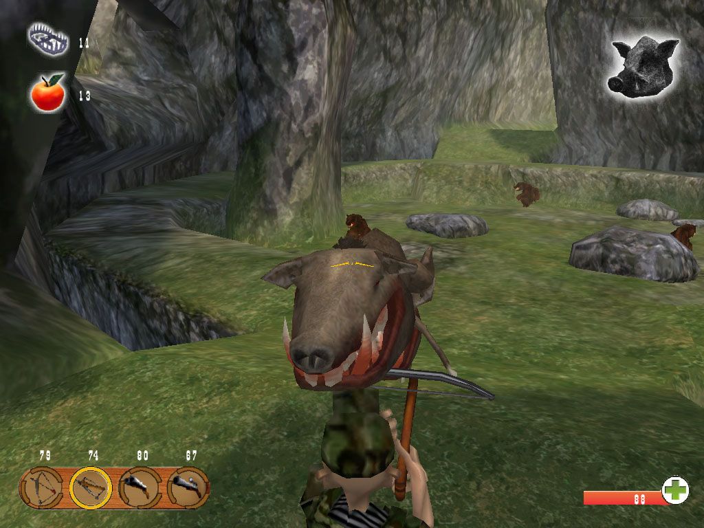 Hunt (Windows) screenshot: Rabid boar