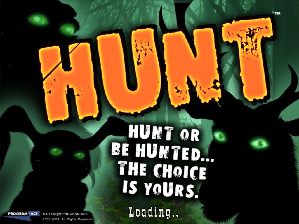 Hunt (Windows) screenshot: Title screen