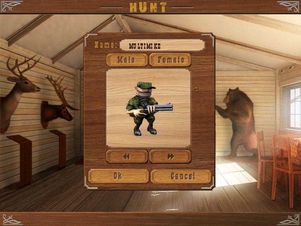 Hunt (Windows) screenshot: Hunter selection