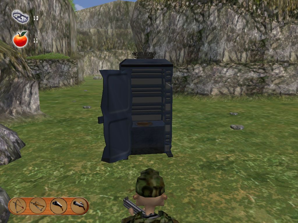 Hunt (Windows) screenshot: Bio-cabin (outhouse)