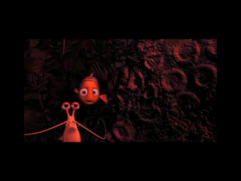 Disney•Pixar Finding Nemo: Nemo's Underwater World of Fun (Windows) screenshot: Scene from a movie
