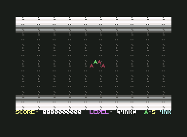 Voidrunner (Commodore 64) screenshot: Starting up...