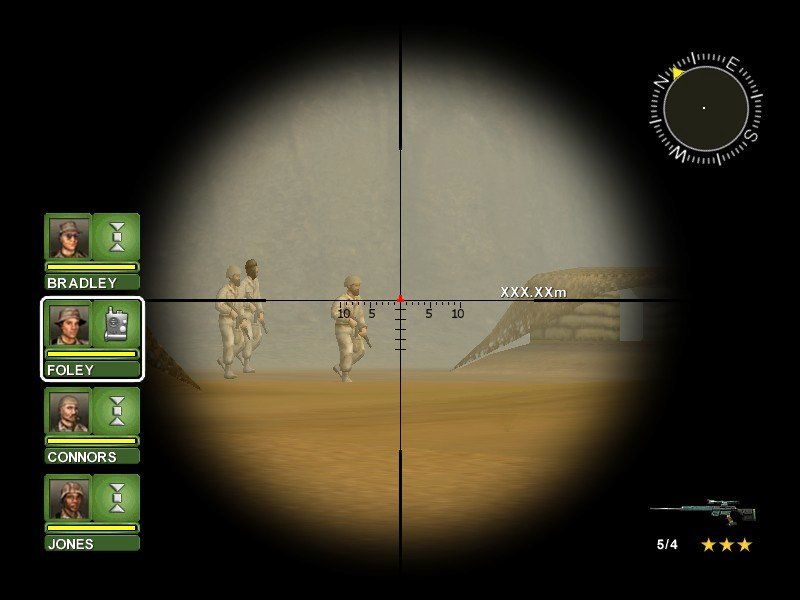Conflict: Desert Storm (Windows) screenshot: ... really doesn't offer any safety.