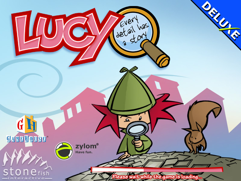 Lucy Q Deluxe (Windows) screenshot: Loading screen