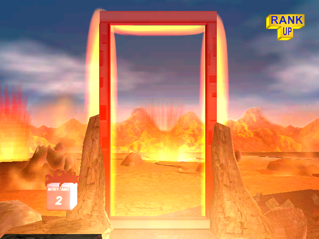 Tetris Worlds (Windows) screenshot: Antares, the fire world