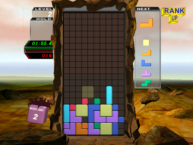 Tetris Worlds (Windows) screenshot: Mira, the mountain world