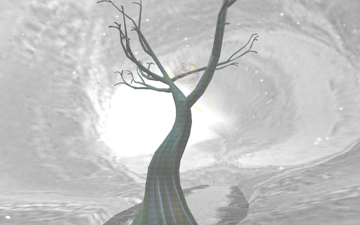 MusicVR Episode 1: Tr3s Lunas (Windows) screenshot: A crystaline tree