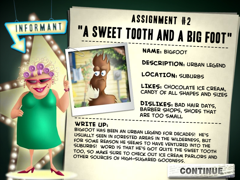 Paparazzi (Windows) screenshot: Bigfoot