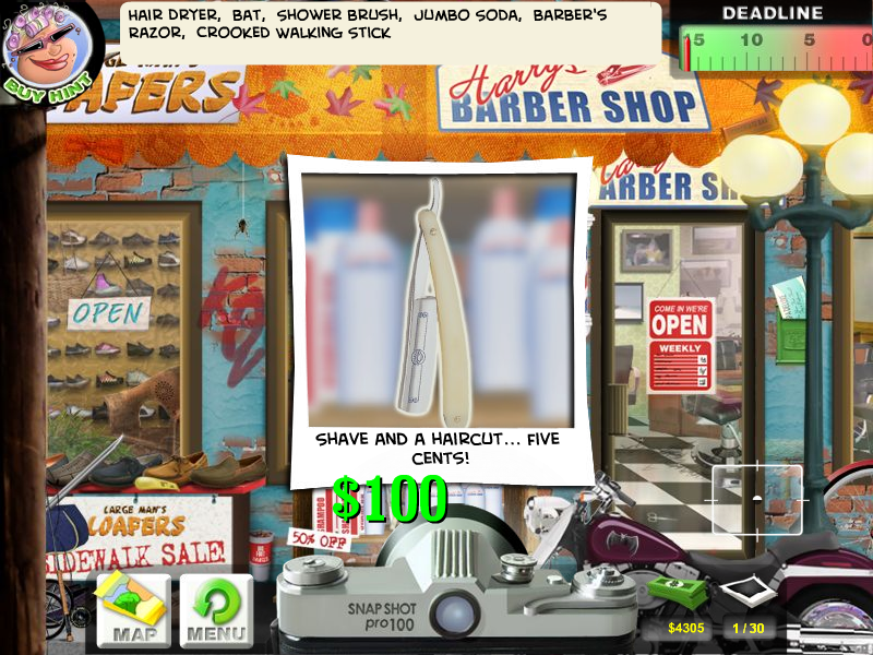 Paparazzi (Windows) screenshot: Barbershop