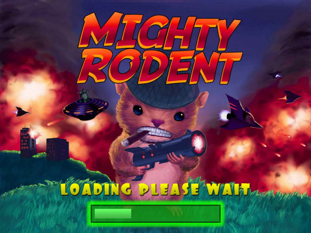 Mighty Rodent (Windows) screenshot: Loading screen