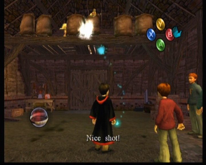 Screenshot of Harry Potter and the Chamber of Secrets (Xbox, 2002 ...