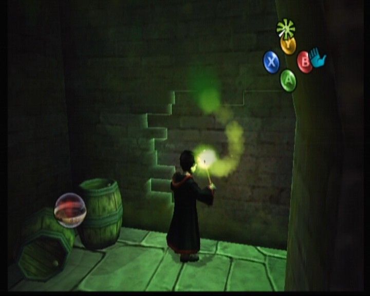 Screenshot of Harry Potter and the Chamber of Secrets (Xbox, 2002