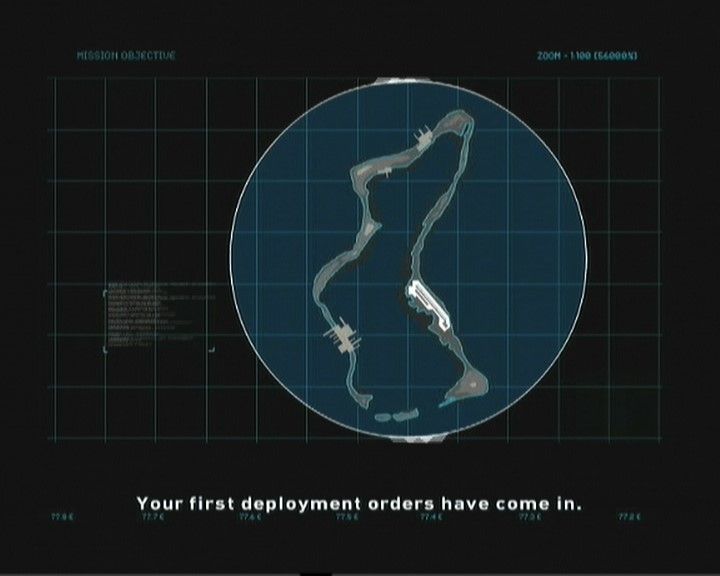 Heatseeker (PlayStation 2) screenshot: Mission briefing
