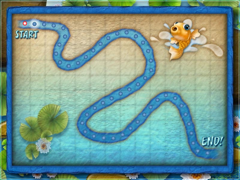 Splash (Windows) screenshot: Level map