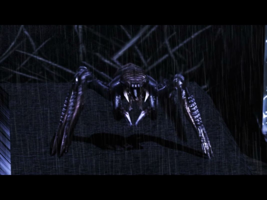 Shadowgrounds: Survivor (Windows) screenshot: A small spider (Intro)