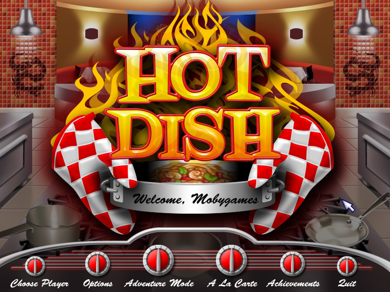Hot Dish (Windows) screenshot: Title screen