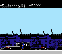 Rush'n Attack (NES) screenshot: Boss