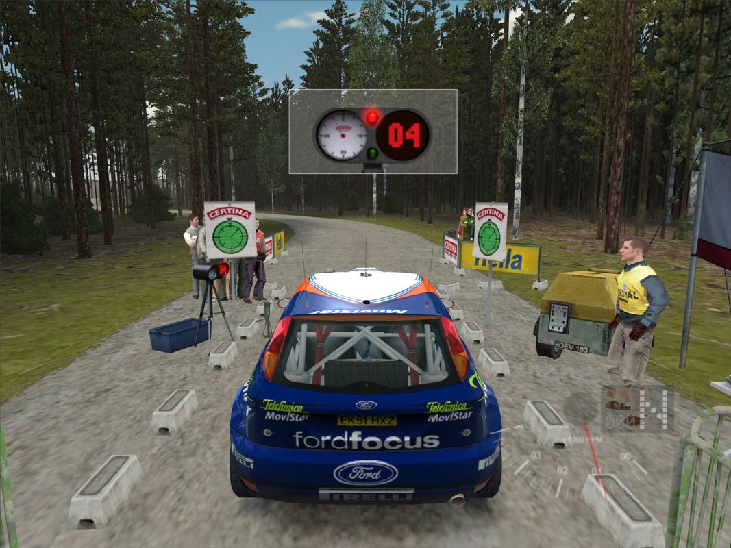 Colin McRae Rally 3 (Windows) screenshot: Ready to go