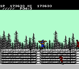 Screenshot of Rush'n Attack (NES, 1985) - MobyGames