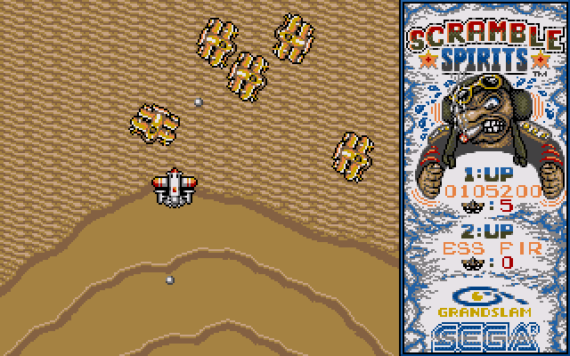 Scramble Spirits (Amiga) screenshot: Stage 2