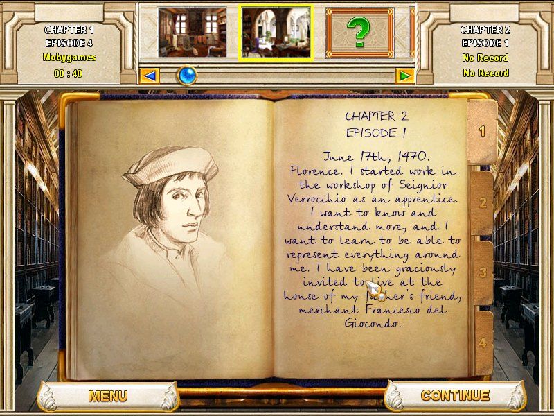 Screenshot of Great Secrets: Da Vinci (Windows, 2008) - MobyGames