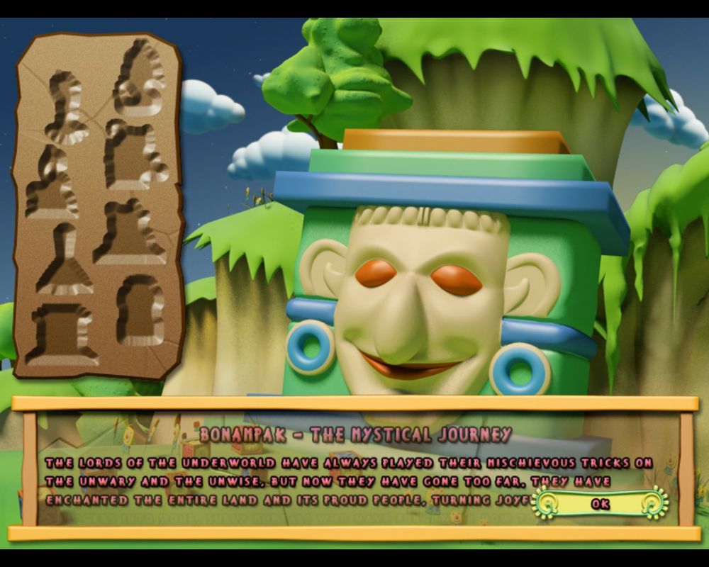 Mayawaka (Windows) screenshot: Level introduction
