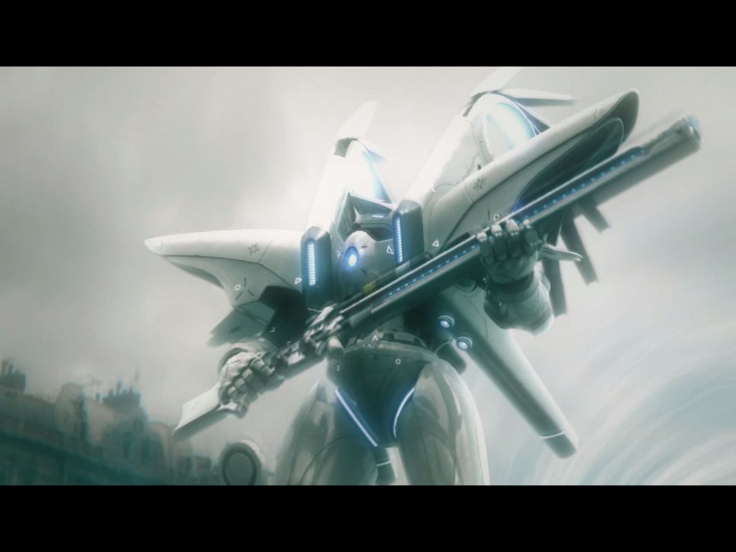 Universe at War: Earth Assault (Windows) screenshot: The Novus leader (intro).
