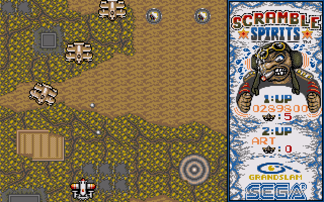 Scramble Spirits (Amiga) screenshot: Stage 3