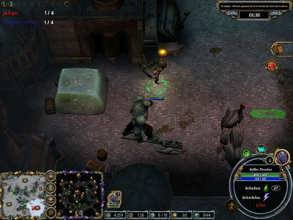 Dungeons & Dragons: Dragonshard (Windows) screenshot: Deep in the dungeon waits a big, bad whatever...