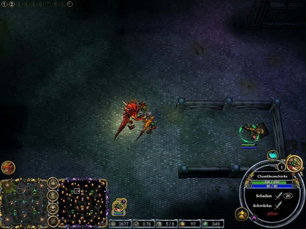 Dungeons & Dragons: Dragonshard (Windows) screenshot: Even lizards like gold.