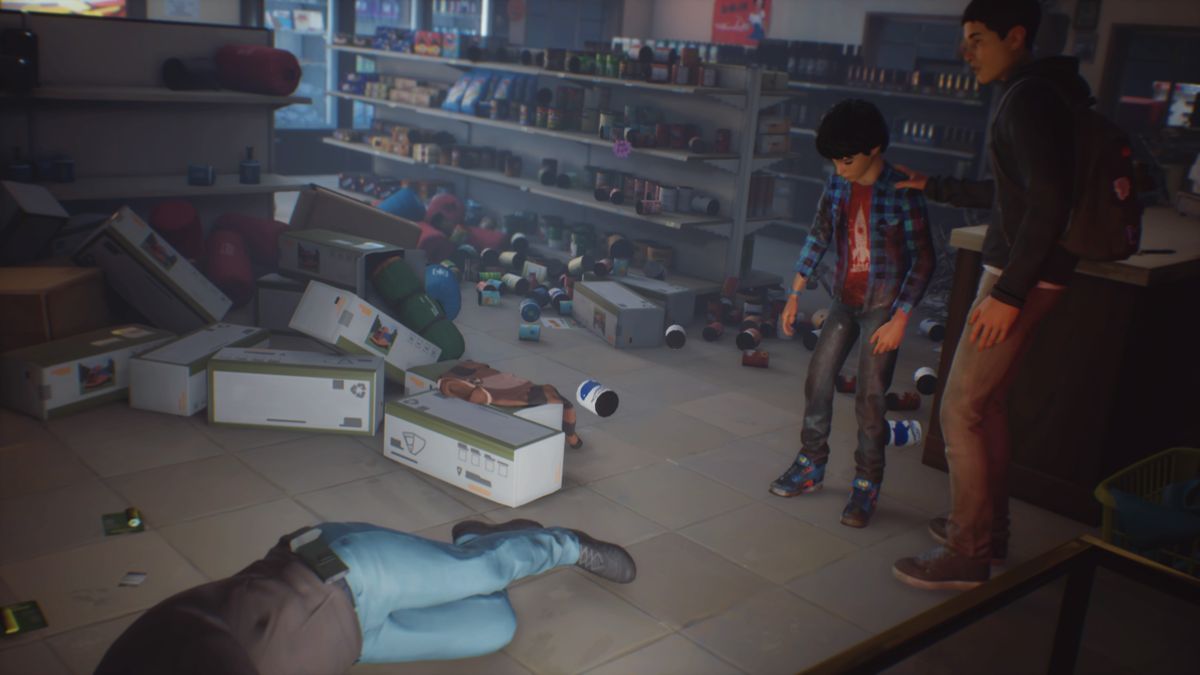 Life Is Strange 2: Episode 1 (PlayStation 4) screenshot: Daniel's power kicked in again