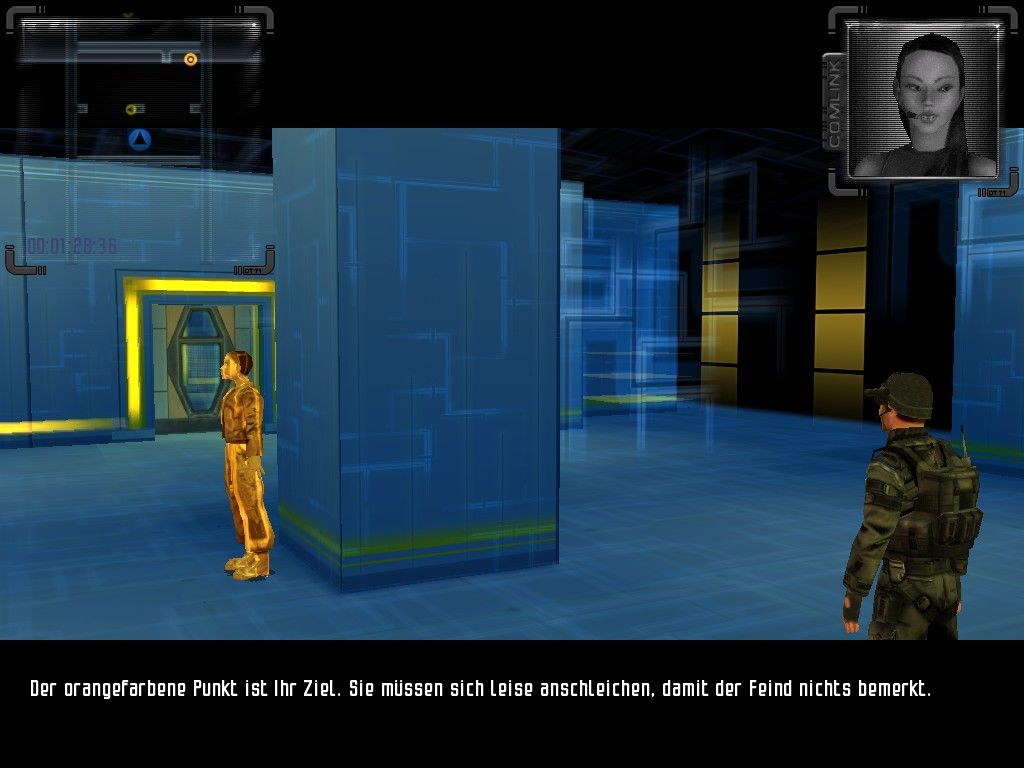 Gorky Zero: Beyond Honor (Windows) screenshot: In the "virtual training" the player learns how to do his job