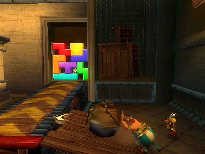 Astérix & Obélix XXL 2: Mission: Las Vegum (Windows) screenshot: Some walls have to be bombed.