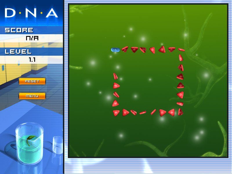 D.N.A. (Windows) screenshot: Puzzle mode