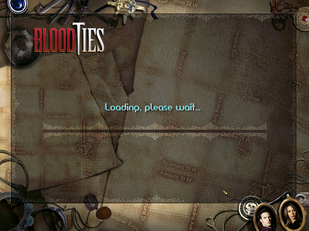 Blood Ties (Windows) screenshot: Loadin screen