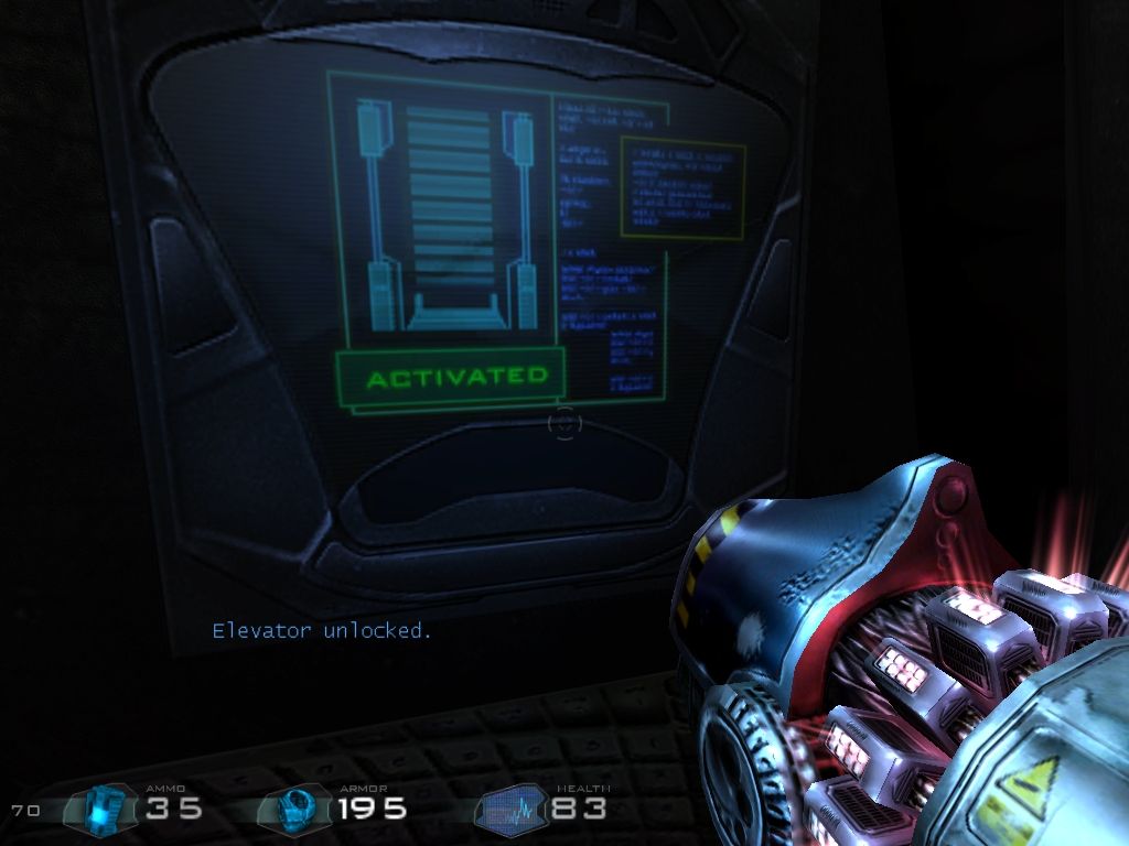 Kreed (Windows) screenshot: Using a control console
