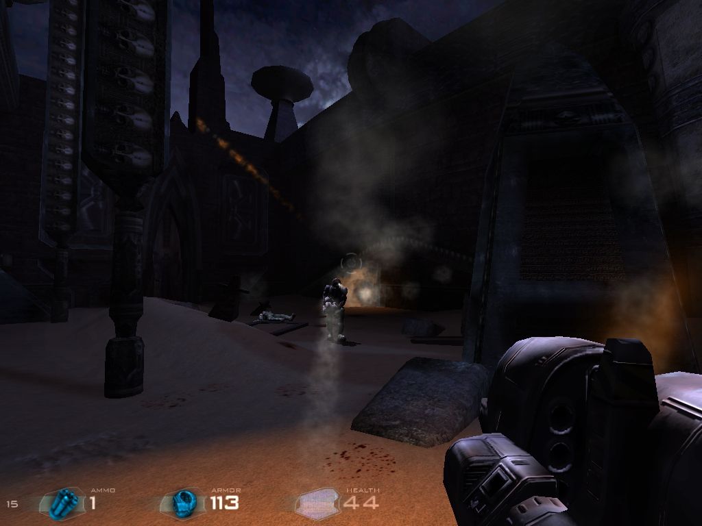 Kreed (Windows) screenshot: Rocket vs. rocket