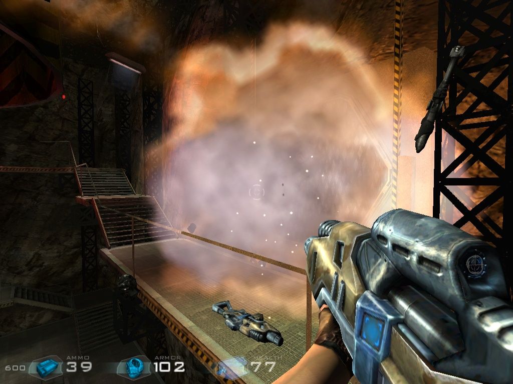 Kreed: Battle for Savitar (Windows) screenshot: BOOM! Sorry!