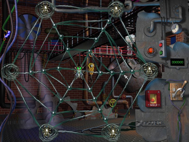 Smart CyberFly (Windows) screenshot: Beginning of a game