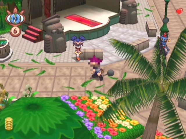 Giftpia (GameCube) screenshot: How humiliating!
