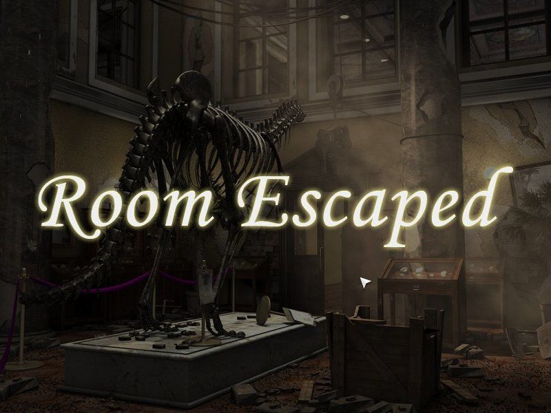 Escape the Museum (Windows) screenshot: Room escaped.