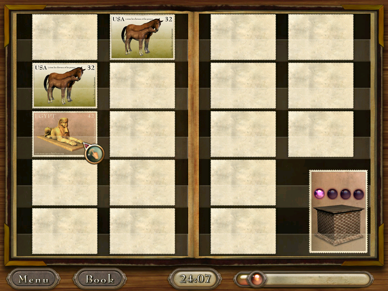 Azada (Windows) screenshot: Simple memory picture match game.