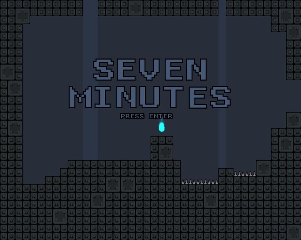 Seven Minutes (Windows) screenshot: Title screen