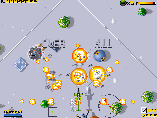 Seek and Destroy (DOS) screenshot: In-game