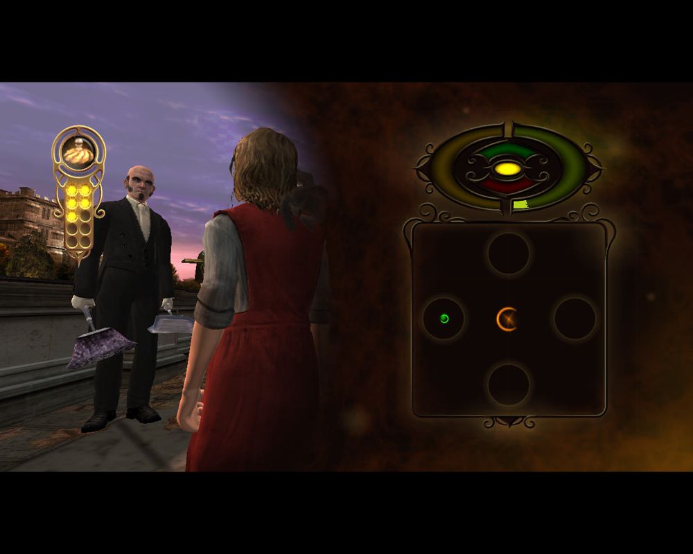 The Golden Compass (Windows) screenshot: One of the many mini games.